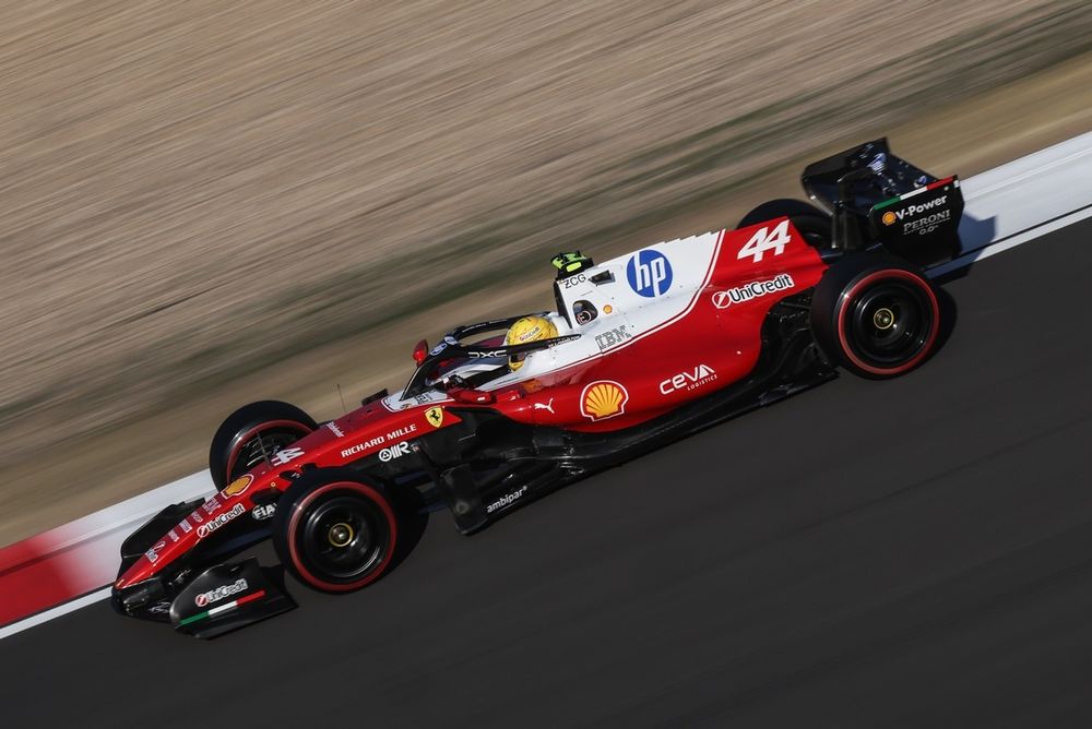 With the ground-effect era now behind him, Hamilton relishes the fact that he has a competitive car that he enjoys driving